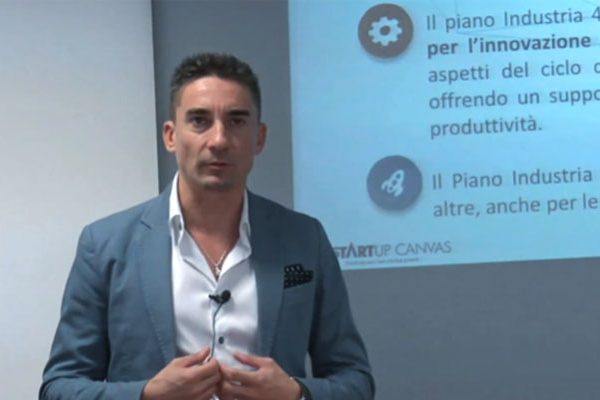 Massimo Ciaglia spiega il piano industria 4.0 che è a supporto delle startup
